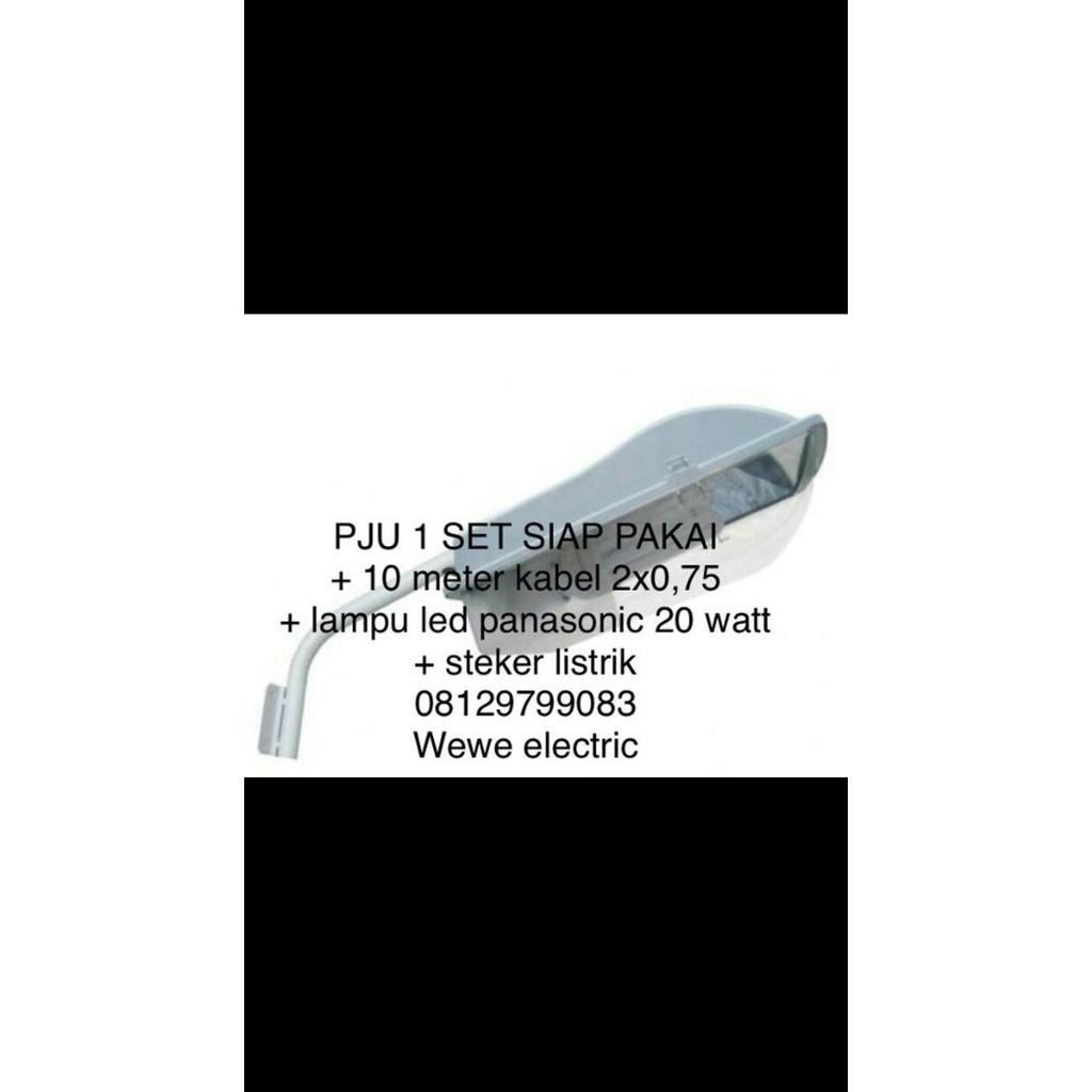 Kap Lampu Jalan Komplit Siap Pakai Lampu Pju Set Box Lampu Jalan  Sale