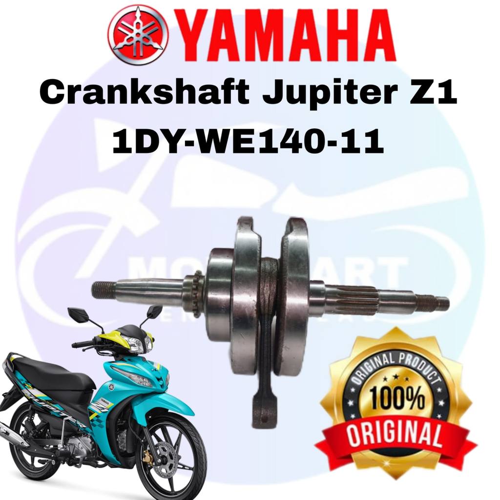 CRANKSHAFT KRUK AS JUPITER Z1 VEGA FORCE ASLI ORI YAMAHA 1DY WE140
