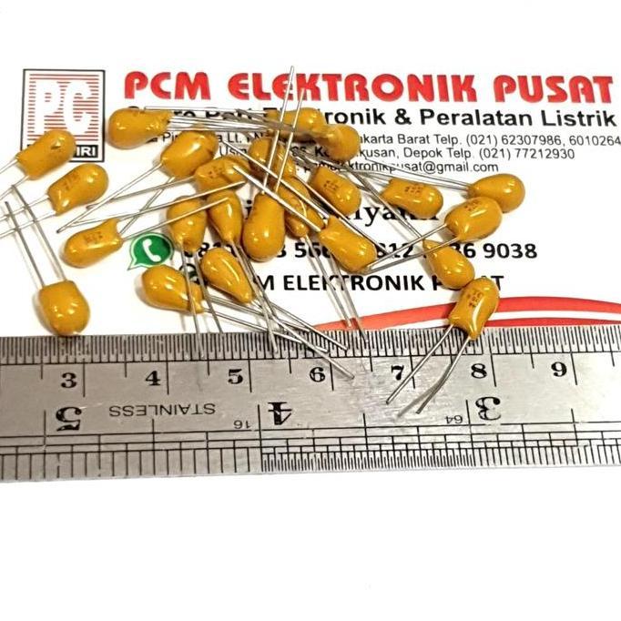 Murah Tantalum 10uf 35V 10 uf 35 volt pcmpu55 Ayo Order