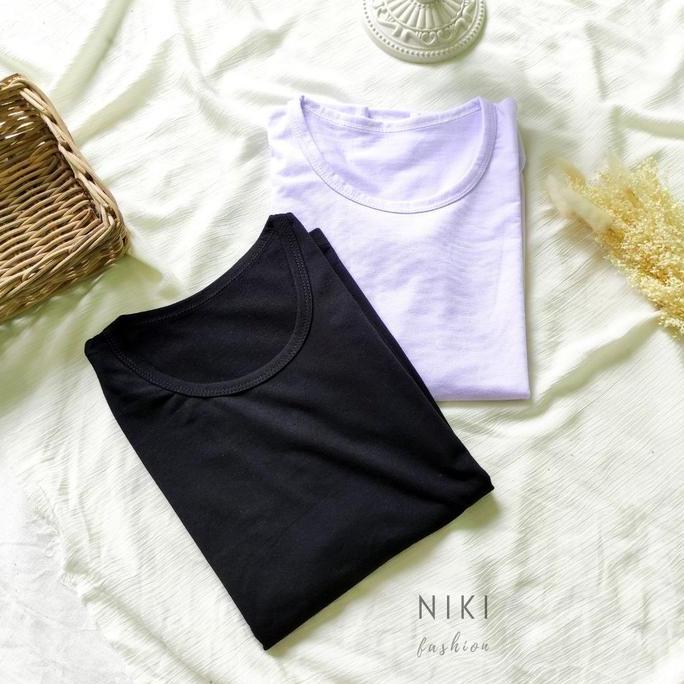 DR357 - Manset Lengan Pendek Inner Lengan Pendek Manset Baju Dalaman Atasan Wanita Kaos Wanita Kaos 