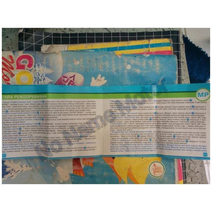 Alarm Motor MP One Way Original Anti Maling Alarm Motor Karbu Injeksi