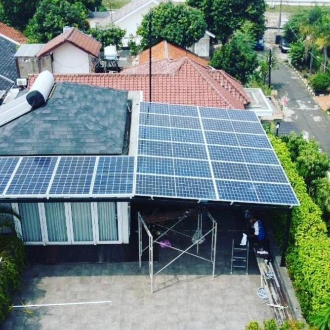 Paket Instalasi Solar Panel Canadian Solar 1230Wp