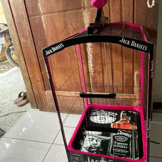 Sangkar kenari ruji senar