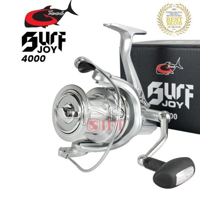 Reel G-TECH SURF JOY 4000 5000 6000 | PH Power Handle | Pasiran Pantai Laut Resmi GTech IFT TOWER