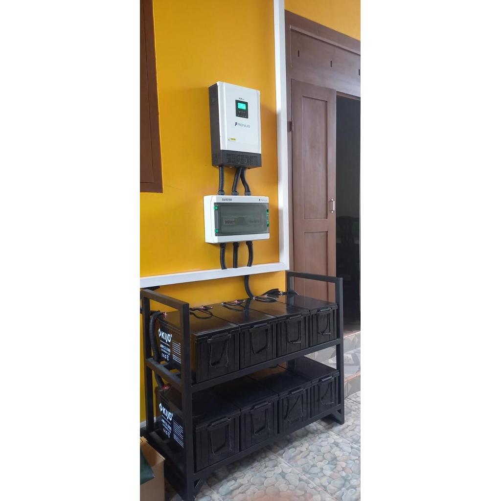 PAKET PLTS OFFGRID 2000W SIAP PASANG