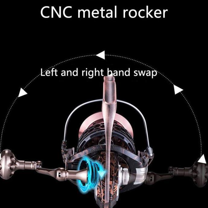 Lieyuwang 8000 10000 12000 All metal Fishing Reel Ball Bearing Reel Trolling Reel Cheapest Spinning 