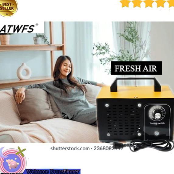 ATWFS Mesin Ozonizer Ozone Generator Air Purifier Formaldehyde 220 36g