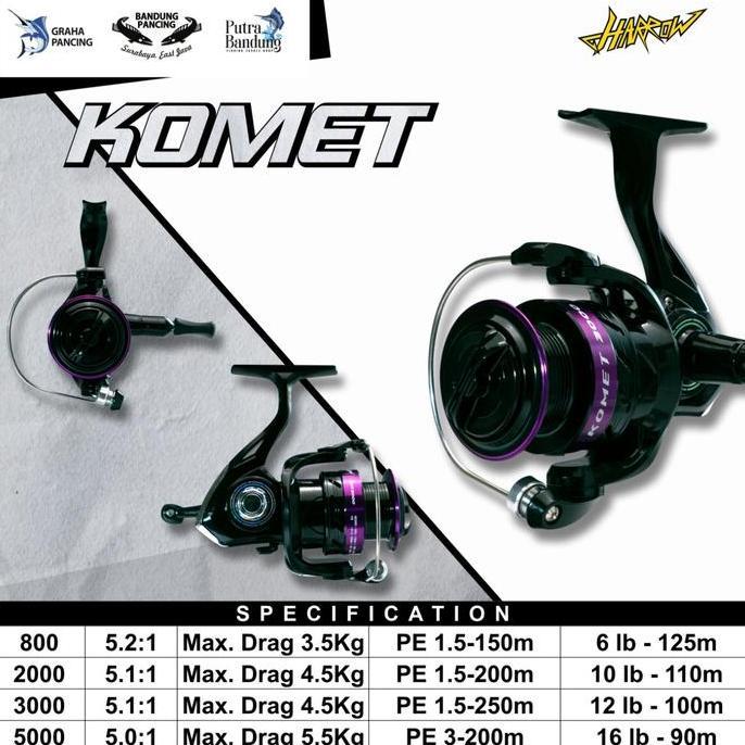 Reel Spinning Harrow Komet
