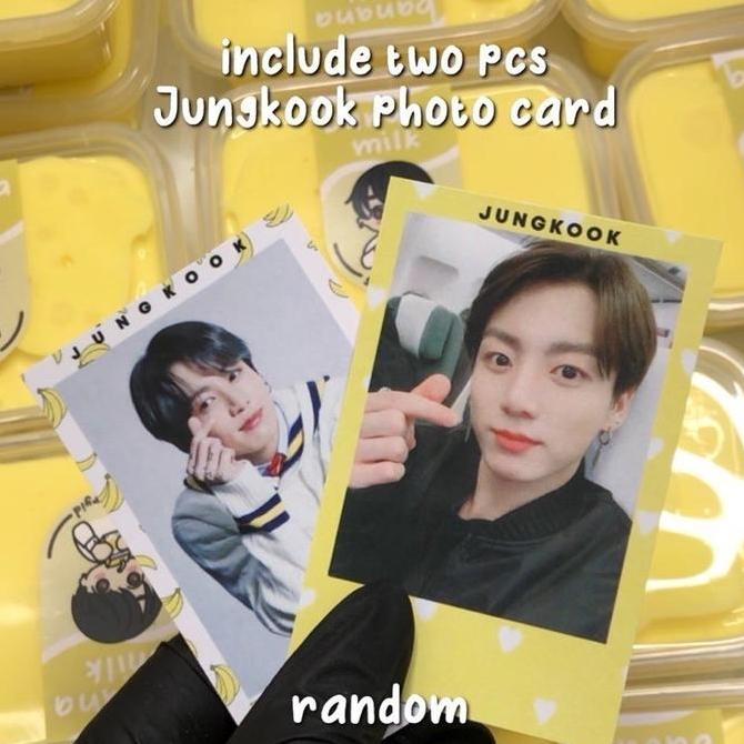 JUNGKOOK BANANA MILK by SLIMEDIARY ID / sdi slimediaryid jk bts bt21 s