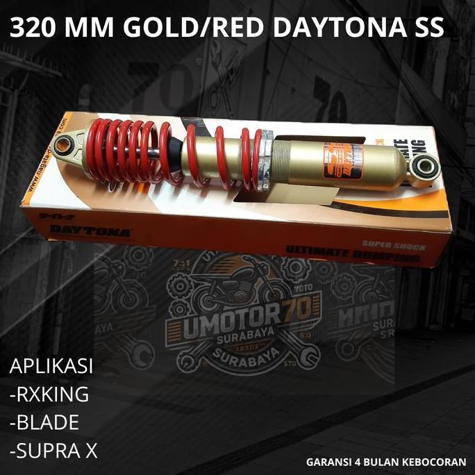 TERBARU - Shockbreaker Skok Daytona SS 320 MM RX-KING / BLADE