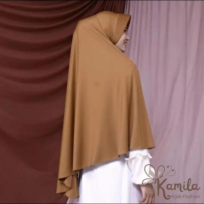 Paket Usaha 100 Ribu 4pcs Hijab Jilbab  Kerudung Bergo Khimar Jumbo Syari Muslim XXL Syar'i Besar Le