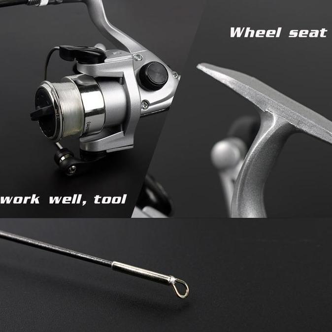 Sougayilang Set Pancing pancing murah Pena Joran Pancing Dan Fishing Reel Pancing Set Untuk Outdoor 