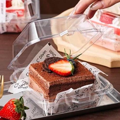Mika Korean Dessert Bento Box Bening Tray Box Mika Bening Kotak Tutup 10 Pcs