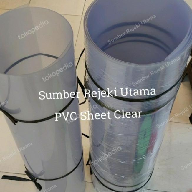 Pvc Sheet Clear 05Mm Mika Lembaran Bening