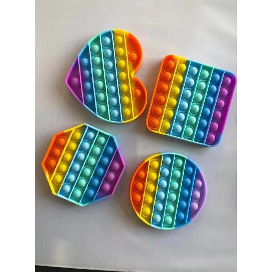 Mainan Anak Pop it its Popit Popits Fidget Toy Toys Slime Squisy