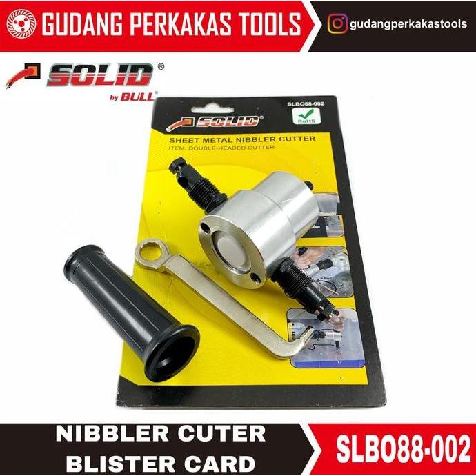 Nibbler cutter blister card SLBO88-002 SOLID