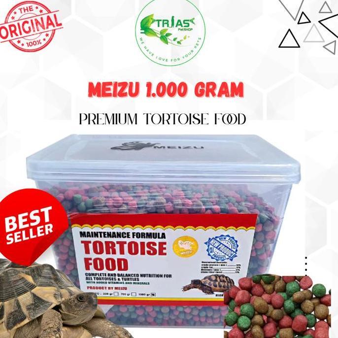 HARGA DISC - Makanan kura darat 1Kg Tortoise food/makanan kura kura darat sulcata pardalis aldabra d