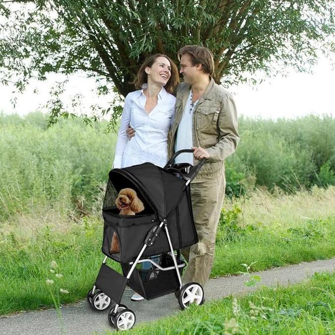 Stroller Anjing Kucing / Stroller Hewan Murah / Pet Stroller