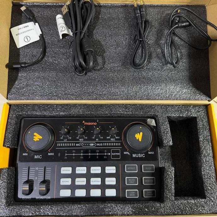 maonocaster lite au-am200 soundcard