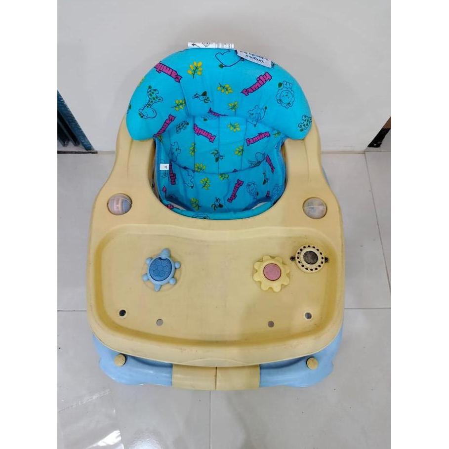 Baby Walker Family Kereta Dorong Bayi Kereta Belajar Berjalan Bayi - Prelove