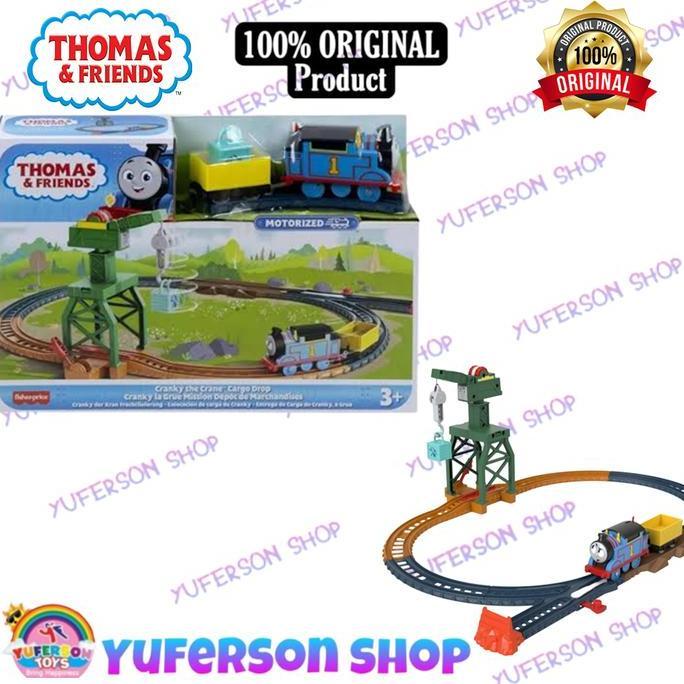 Thomas & Friends Motorized Cranky the Crane Cargo Drop Original