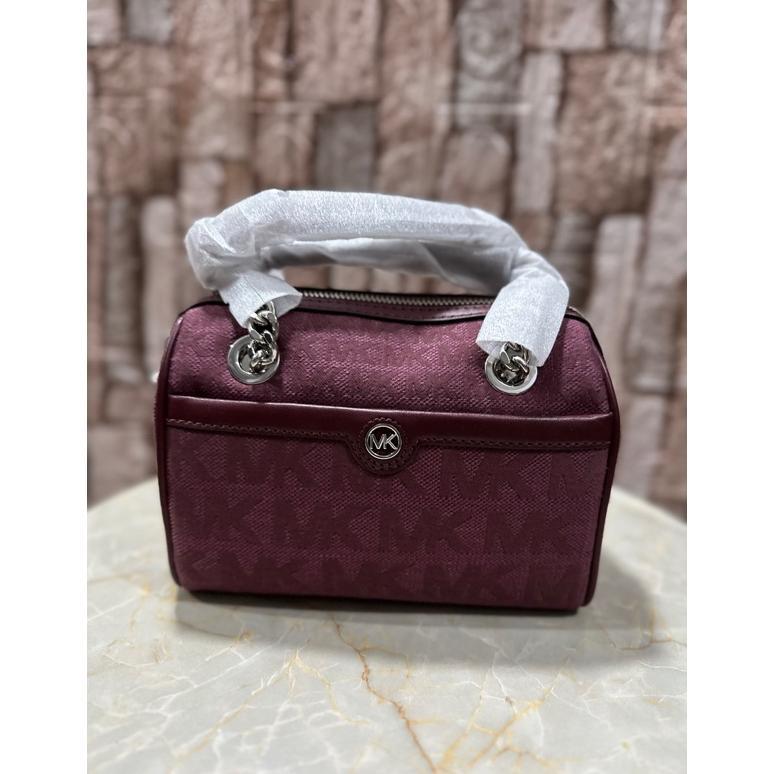 MK SINGAPORE speedy Xs maroon