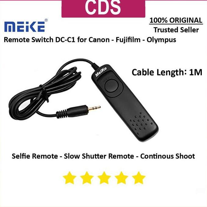 Premium CDS Remoto Shutter Kamera MC-DC-1 for Canon Fujifilm Olympus - Remote Kamera Canon 1200D EOS