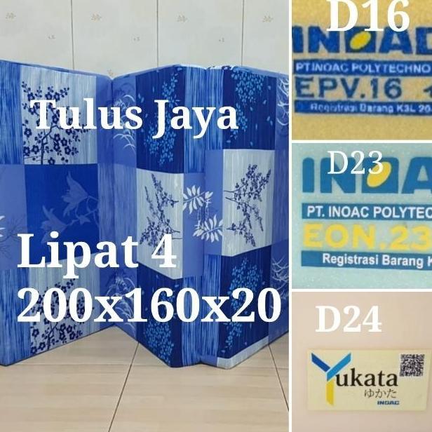 Promo Kasur Lipat INOAC YUKATA 200x160x20 Diskon