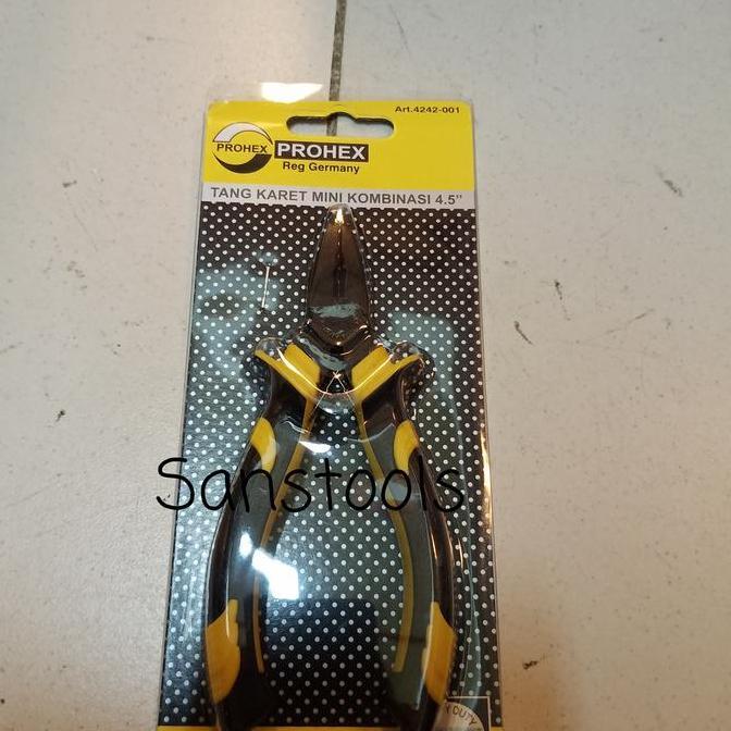 tang mini kombinasi prohex 4.5" 4242-001 combination plier original