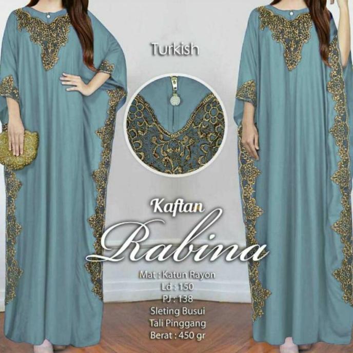 THABISHOP / RABINA KAFTAN / MC / GAMIS / BAJU MUSLIM / KAFTAN WANITA / BAJU MUSLIM WANITA / KAFTAN /