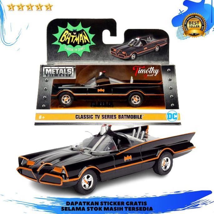 JADA Batman Classics TV Series Batmobile Skala 1:32 Hollywood Rides