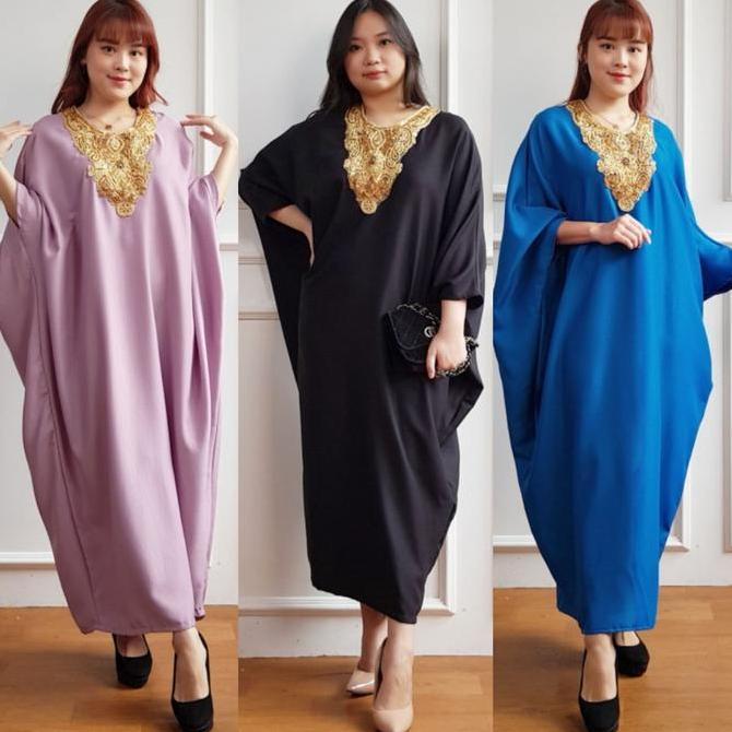 KAFTAN KAJOL BAJU DRESS MUSLIM WANITA PANJANG MURAH Terlaris