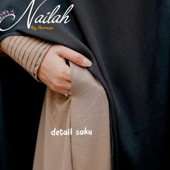 [Gamis hermosa] Gamis embos hermosa motif abstrak warna mocca bahan yoris caltri-gamis warna coklat 