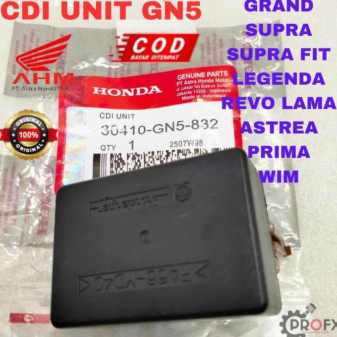Promo CDI UNIT HONDA GN5 GRAND ASTREA PRIMA SUPRA LAMA SUPRA FIT SUPRA X 100 REVO LAMA WIN IMPRESA L