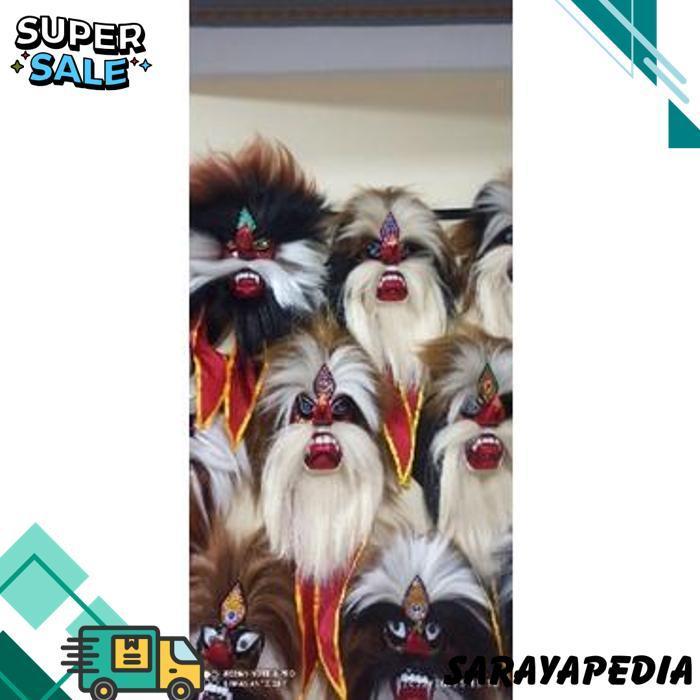 Topeng Ganongan Topeng Bujang Ganong Ponorogo Jambul Tinggi [Br 1111]