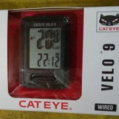 TERLARIS - Speedometer sepeda cateye velo 9