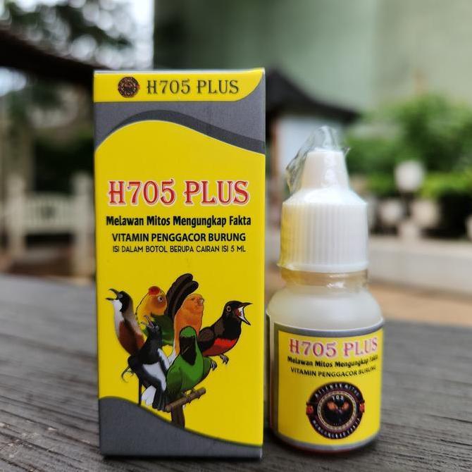 TERMURAH - H705 PLUS (VITAMIN PENGGACOR BURUNG HARIAN & BURUNG LOMBA)