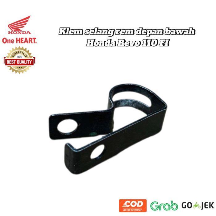 Klem selang rem depan bawah honda Revo 110 FI