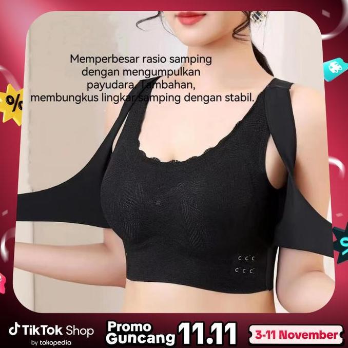 BEBAS ONGKIR - [VIMISU]BRA SPORT TERBARU TANPA KAWAT/MENEGAK BAHU DENGAN SEMPURNA Bh