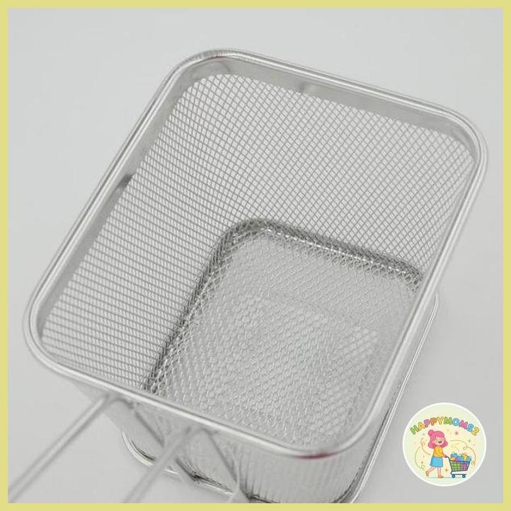 (HMOM2) DEEP FRYER KOTAK KECIL/SARINGAN KENTANG/SARINGAN MINYAK TAHAN KARAT KESUKAAN BUNDA MAMA MOMS