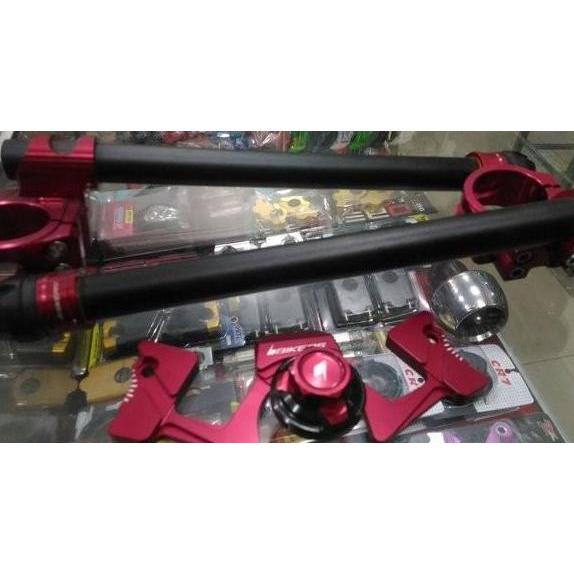 Stang jepit bikers ninja 250 fi ninja 250 karbu stang jepit set biker Terlaris