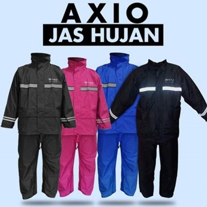 JAS HUJAN AXIO JAKET HUJAN AXIO ORIGINAL FREE TOTEBAG AXIO PRIA WANITA