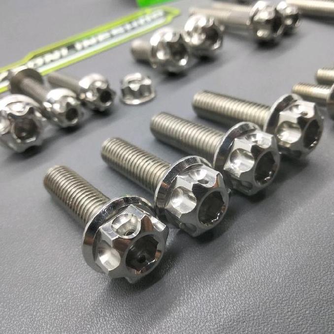 baut underbone bpro ninja R SS RR probolt stainless compayu Thailand Terlaris