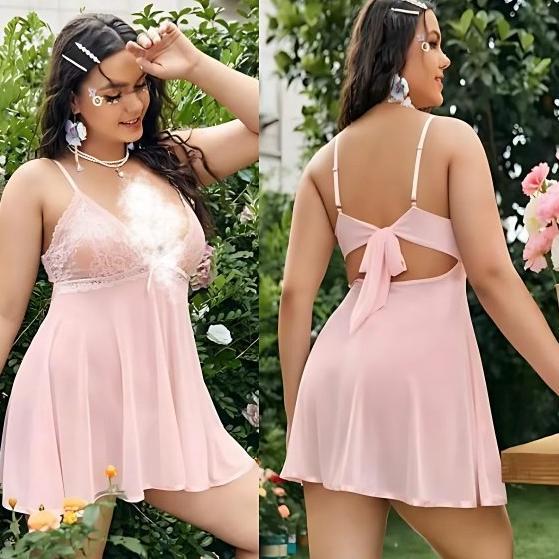 N7240 seksi lingerie big size wanita baju tidur seksi hot jumbo