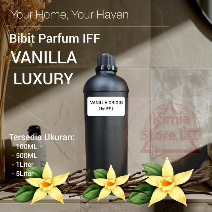 BIBIT PARFUM VANILLA ORIGIN 1LITER / BIBIT PARFUM VANILLA 1LITER / BIANG PARFUM VANILLA/VANILI