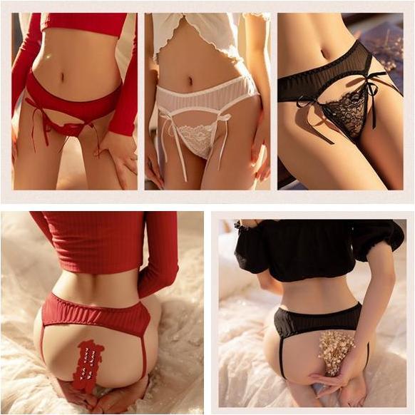 Sexy G String Wanita Open Transparan Celana Dalam Seksi Thong C0330