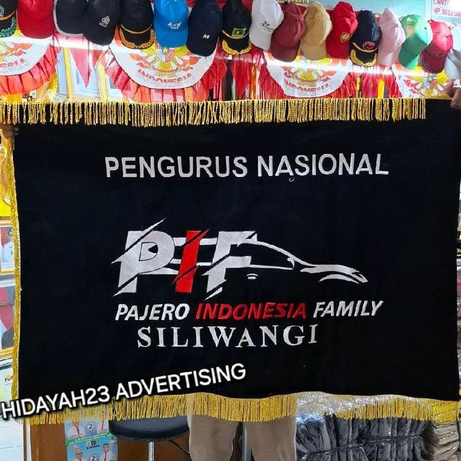 Diskon Bendera Pataka Bordir / Bendera Custom Bordir/ Bendera Patak