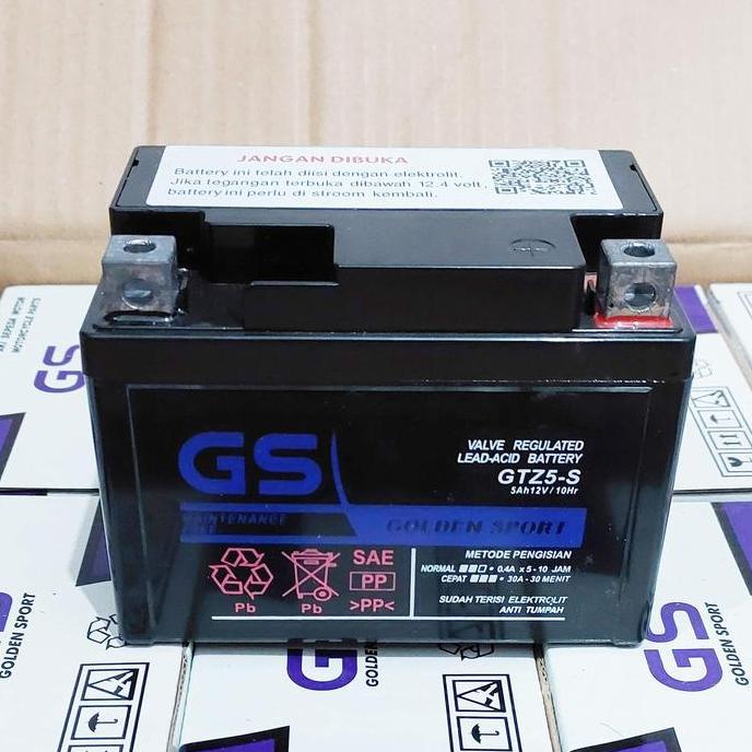 Promo Aki Motor BeAT FI CW, BeAT Karbu, Vario 110, Supra X 125, Scoopy, Spacy, Xeon GS GTZ5S MF Aki 