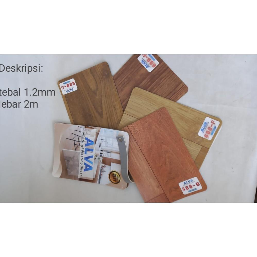 karpet alva vinyl flooring  tebal 1,2mm