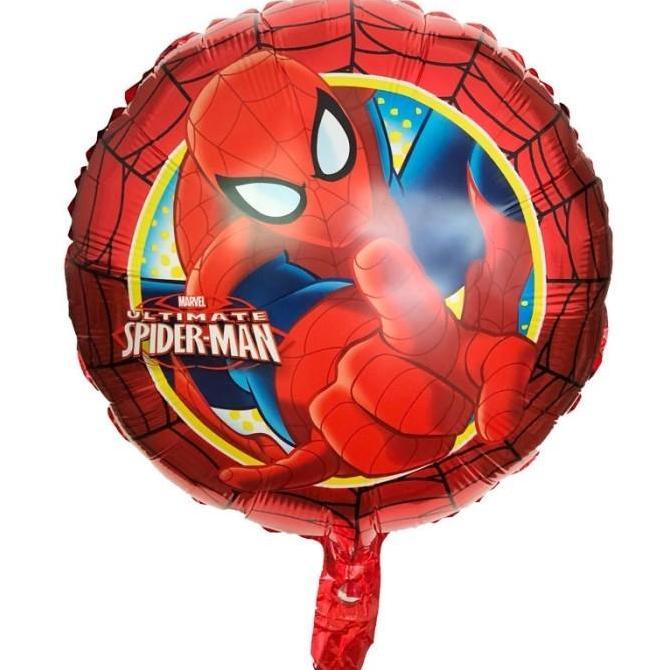 Terjangkau Dekorasi Paket Balon Tasyakuran Khitan Khitanan Backdrop 2 Tirai Spiderman